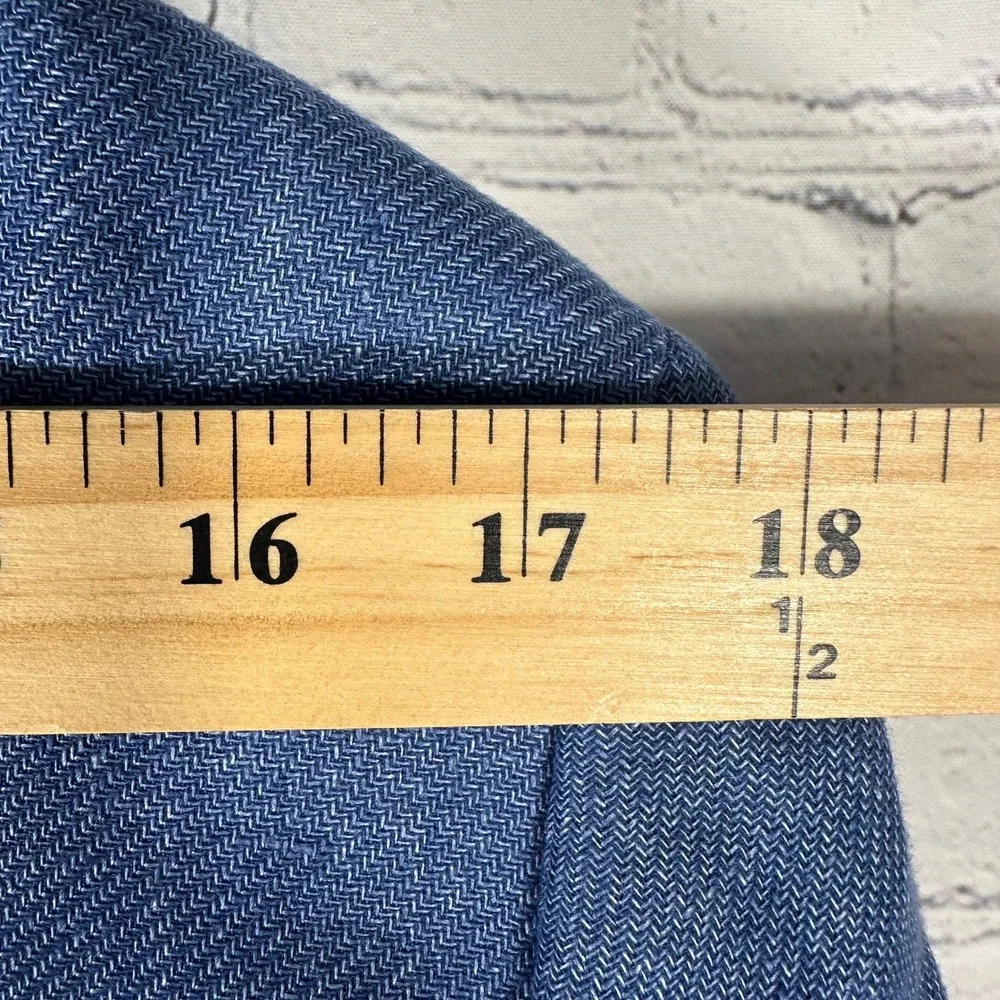 Rodd &‎ Gunn Doyleston Jacket Mens XS Denim Blue Linen Cotton Blazer BP1214 NEW